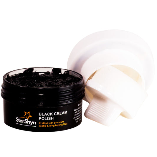 BLACK SHOE CREAM POLISH